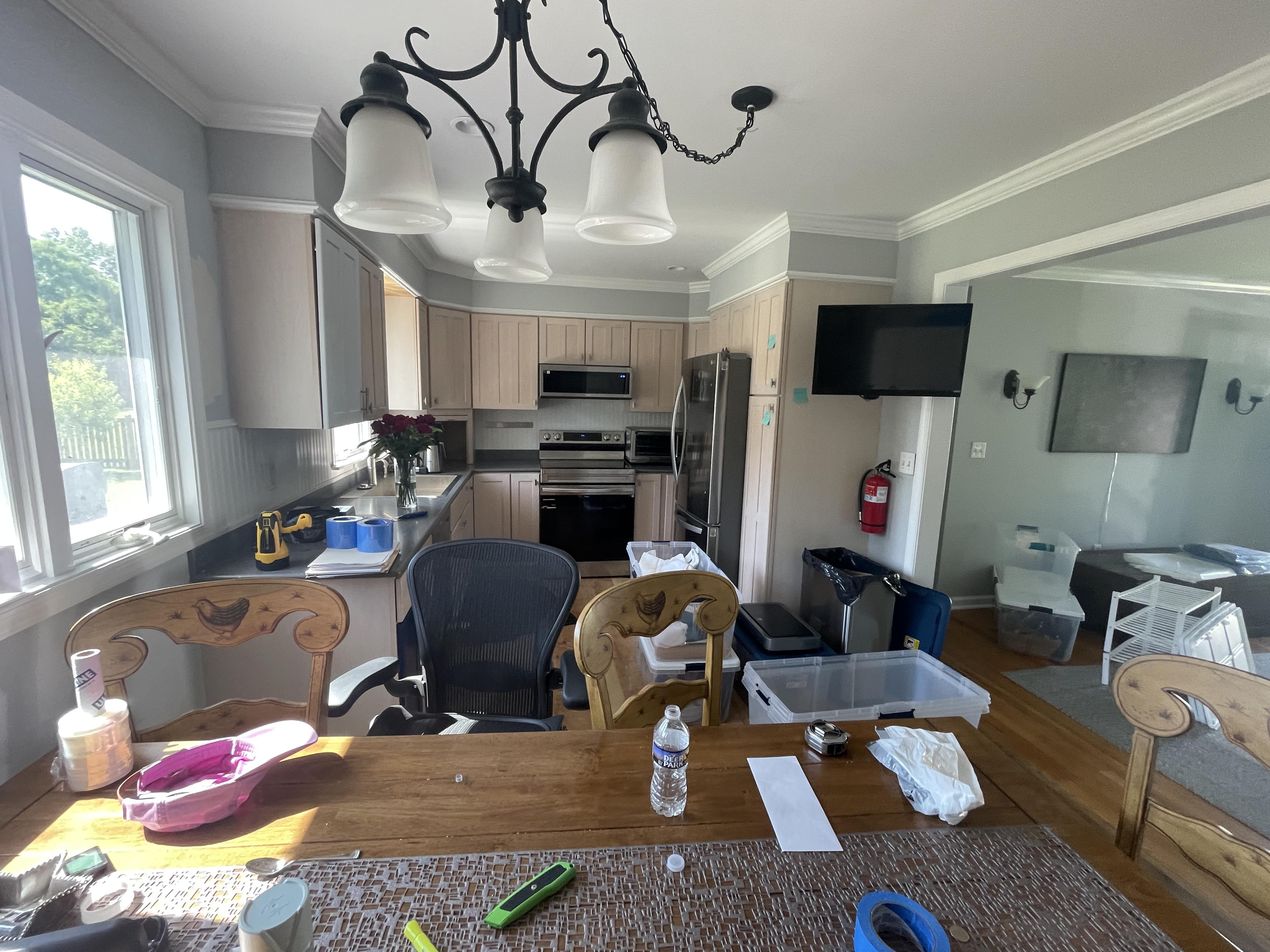 Kitchen before remodeling and finish updates